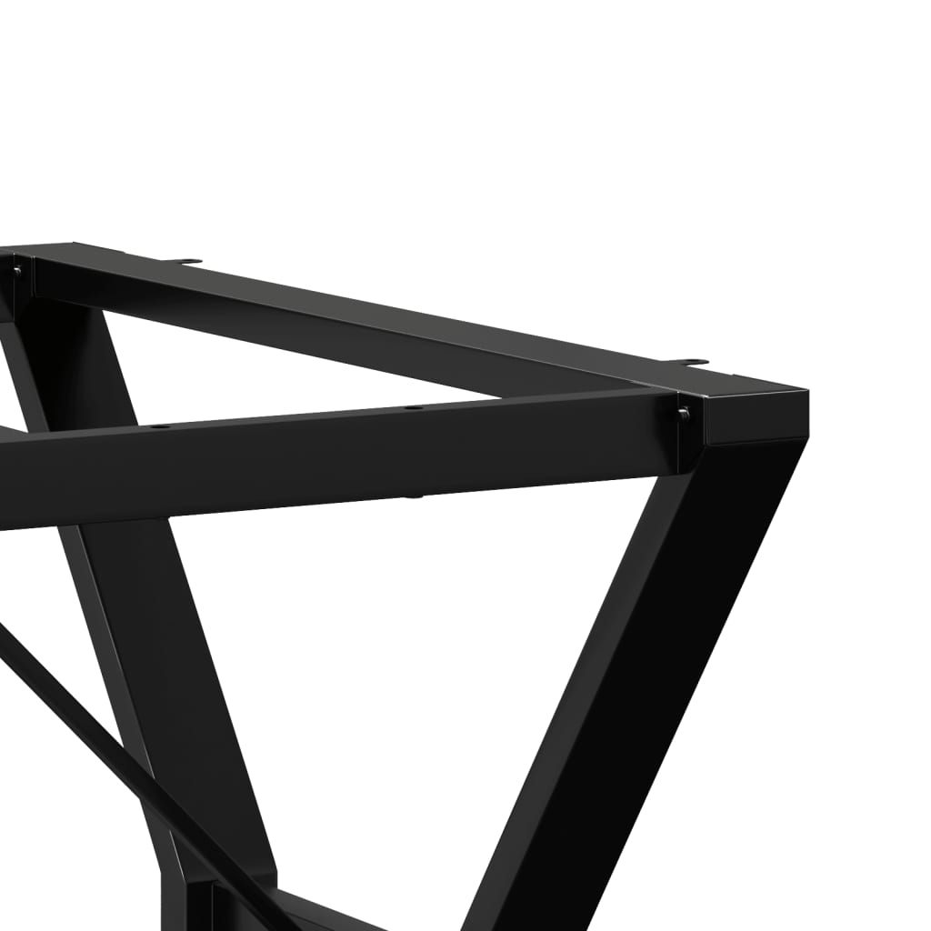 vidaXL Dining Table Legs Y-Frame 70x70x73 cm Cast Iron