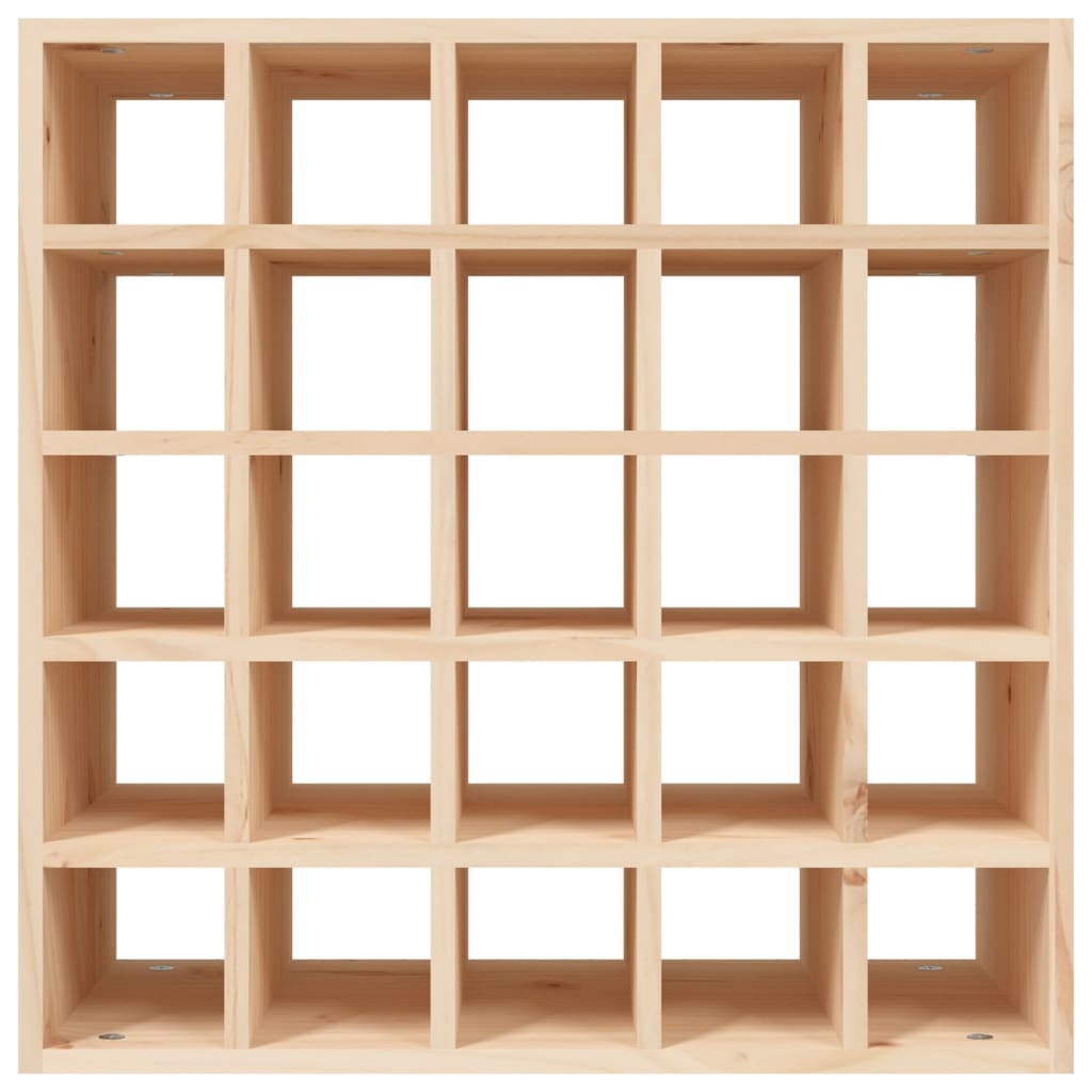 vidaXL Wine Cabinet 56x25x56 cm Solid Wood Pine