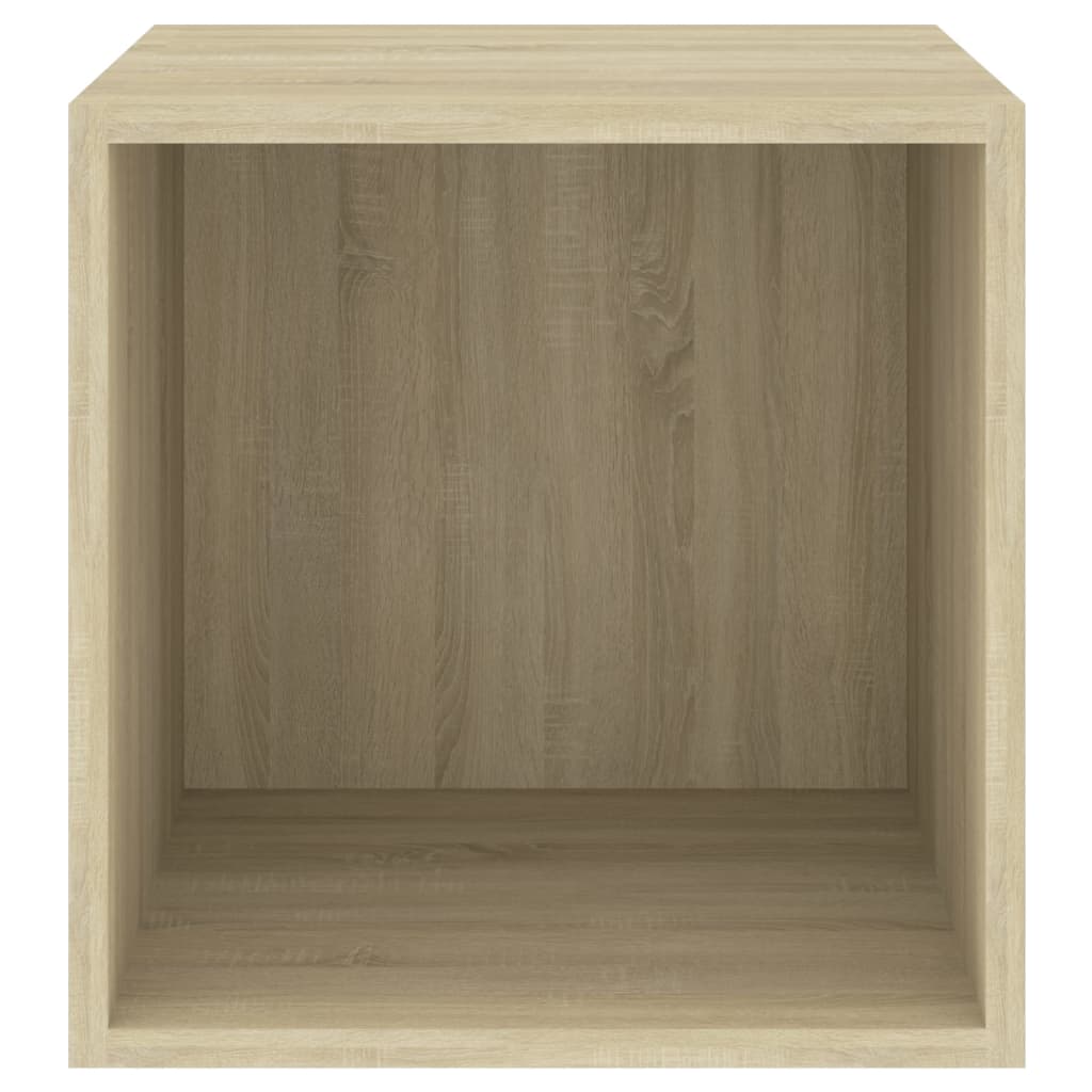 vidaXL Wall Cabinet Sonoma Oak 37x37x37 cm Engineered Wood