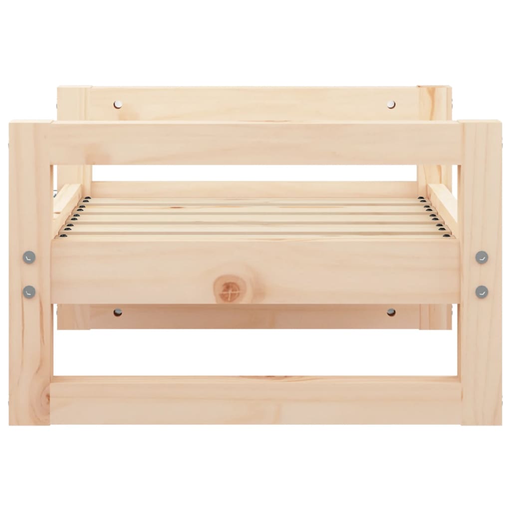 vidaXL Dog Bed 55.5x45.5x28 cm Solid Pine Wood