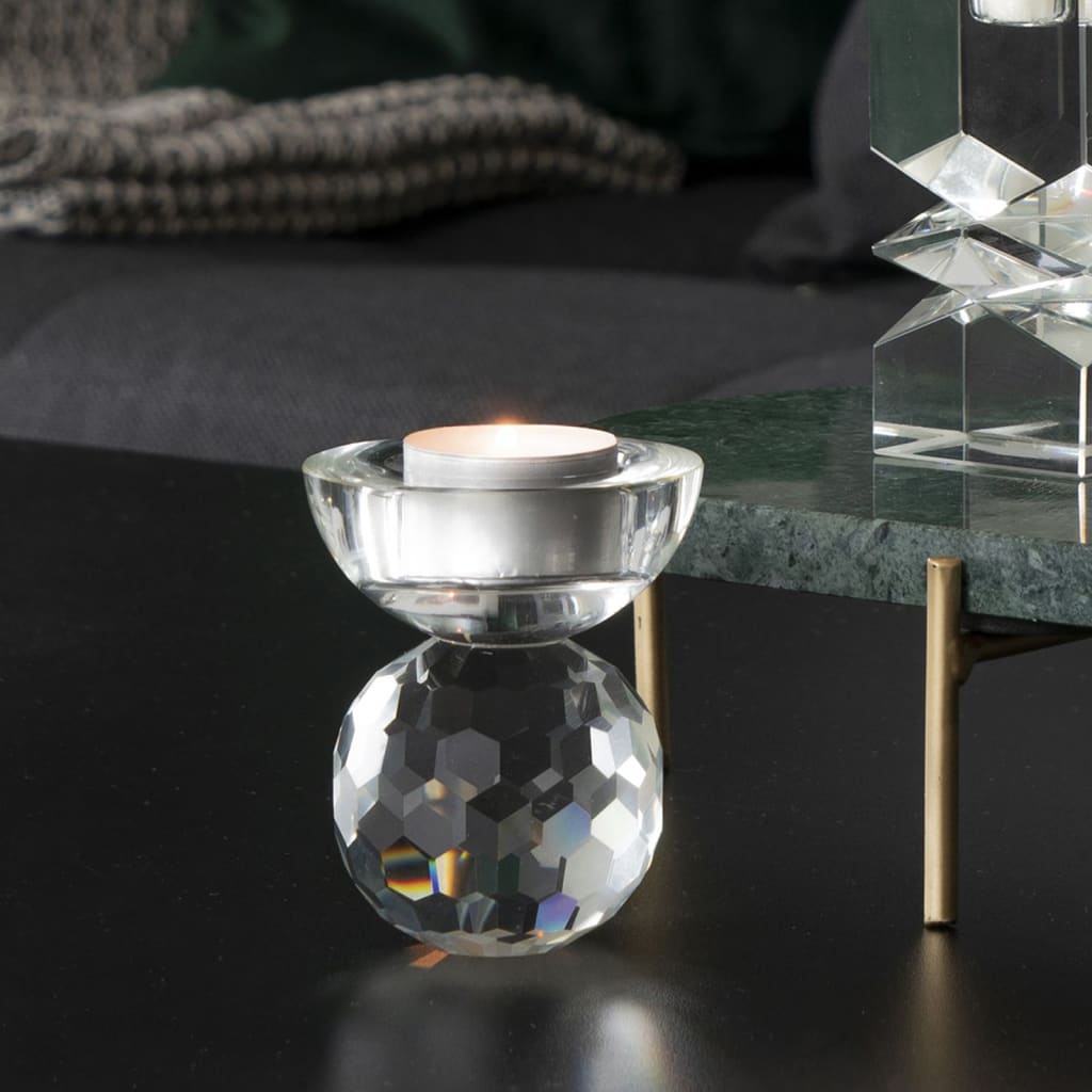 House Nordic Candle Holder June Clear