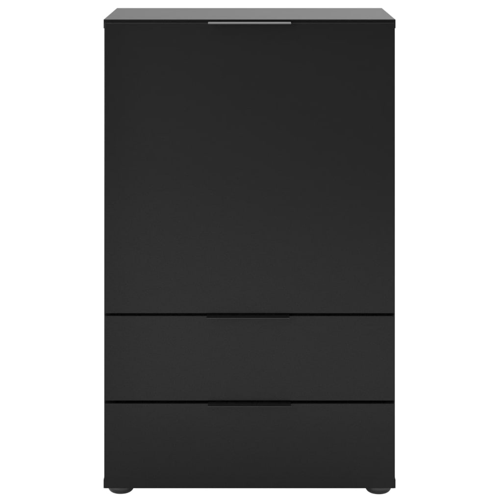 FMD Dresser with Drawer and Doors 49.7x31.7x81.3 cm Black