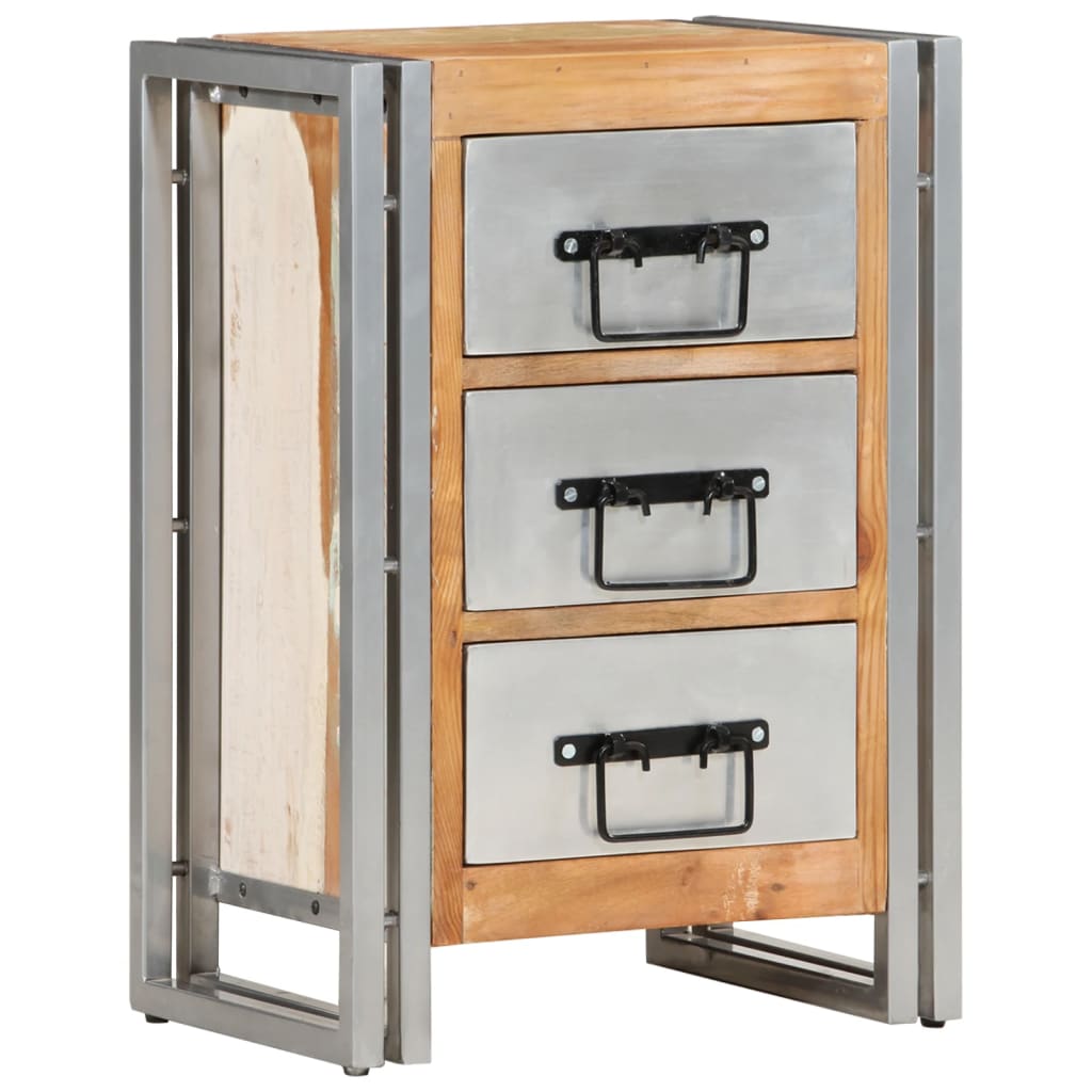 vidaXL Drawer Cabinet 40x30x60 cm Solid Reclaimed Wood