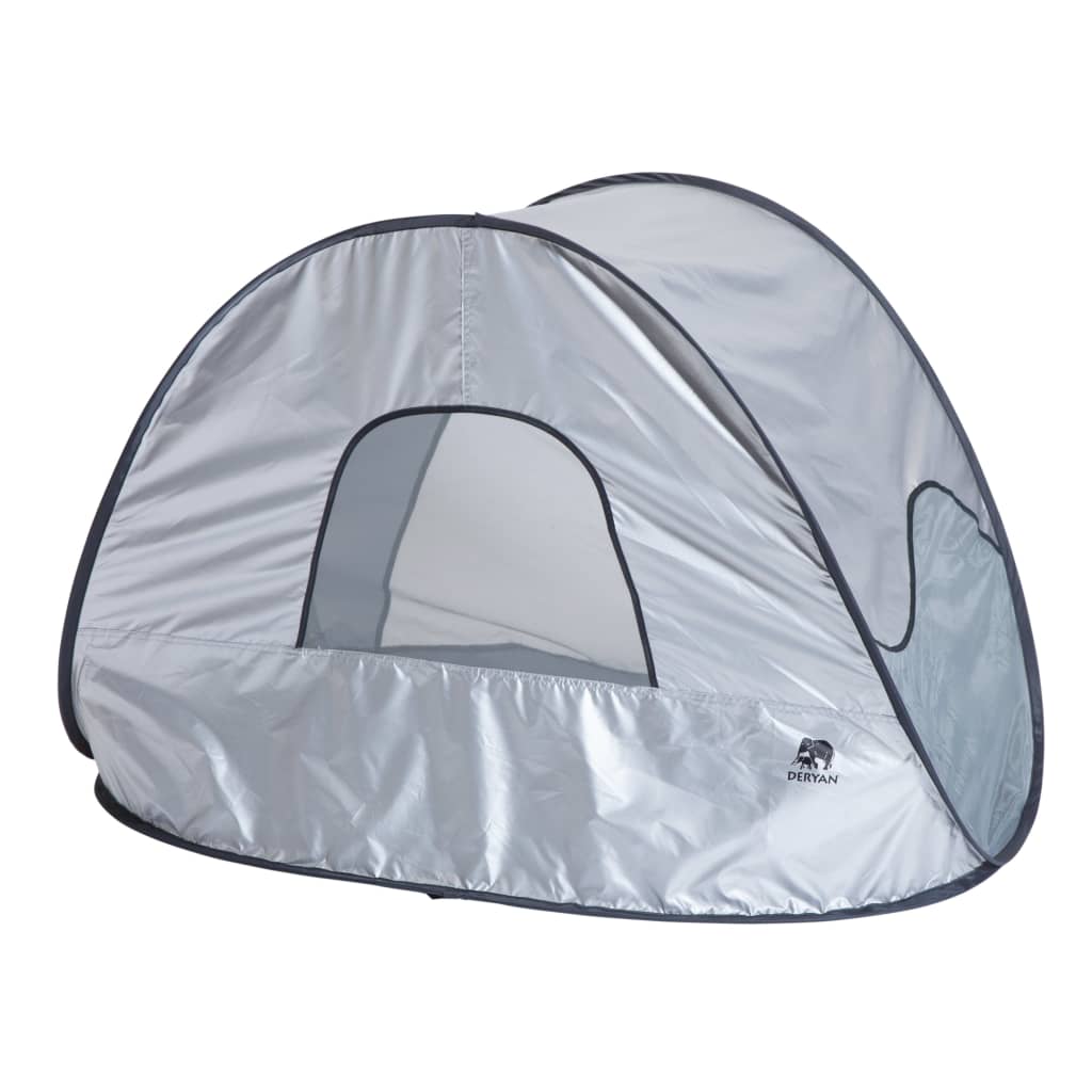 DERYAN Mosquito Pop-up Beach Tent 120x90x80cm Silver