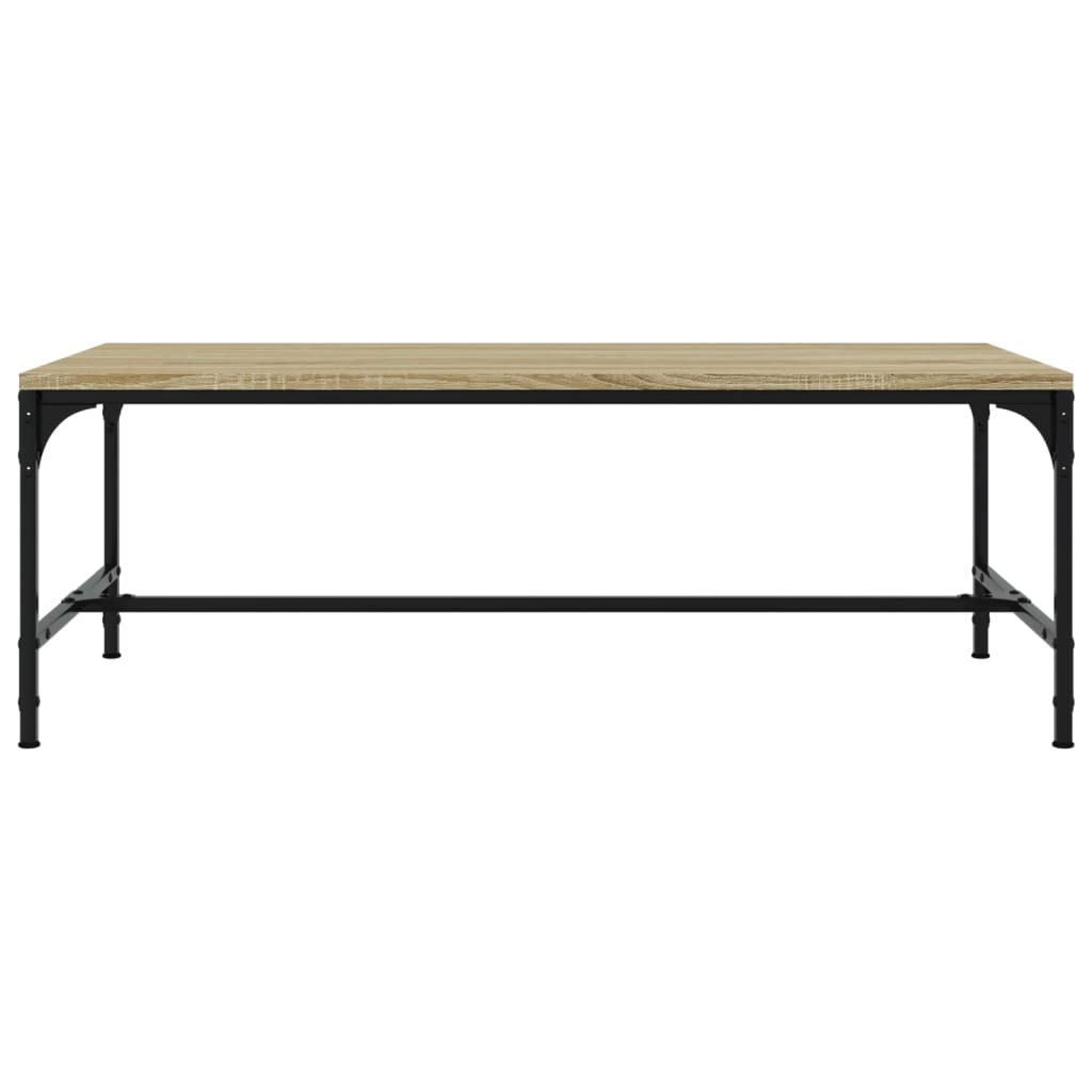 vidaXL Coffee Table Sonoma Oak 80x50x35 cm Engineered Wood
