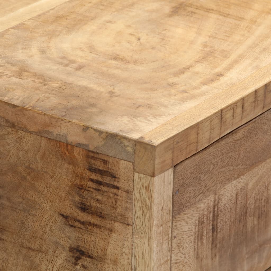vidaXL Sideboard 140x35x75 cm Solid Mango Wood