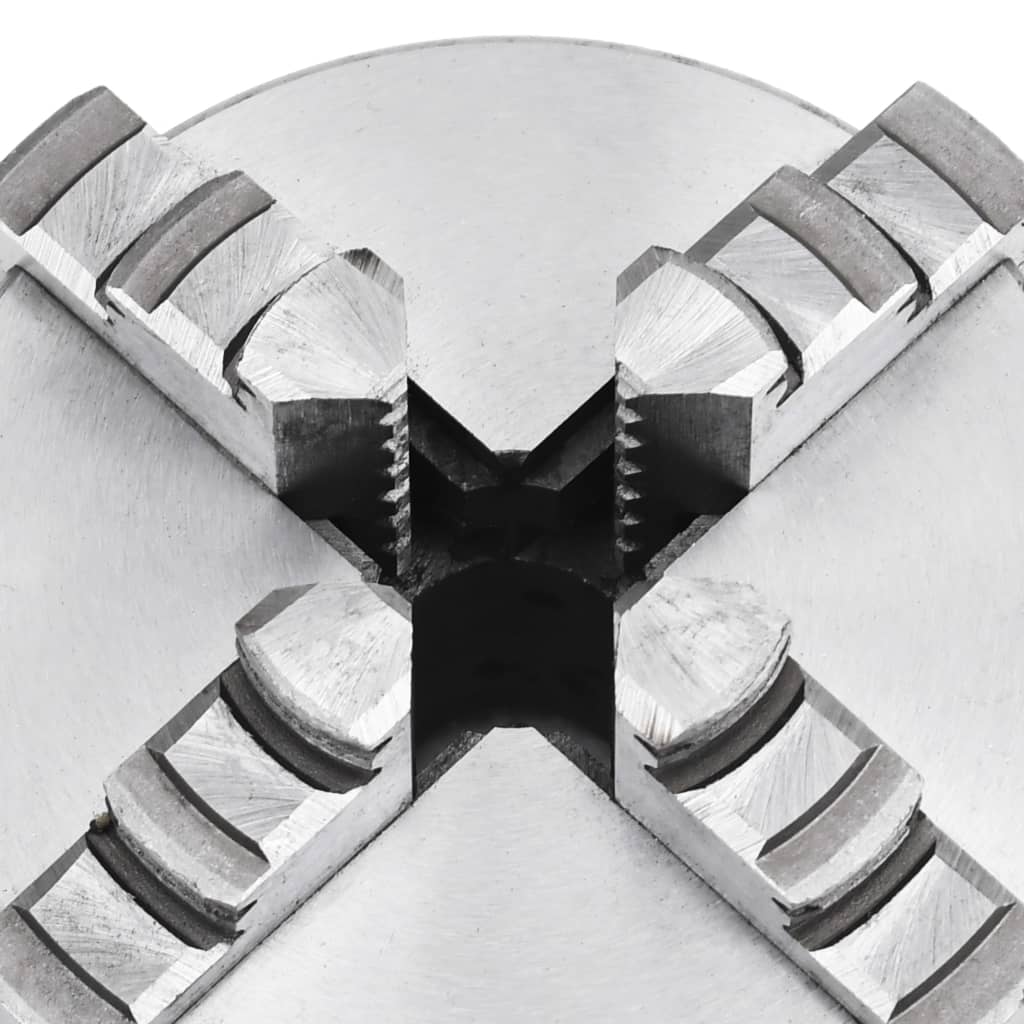 vidaXL 4 Jaw Self-Centering Lathe Chuck 100 mm Steel