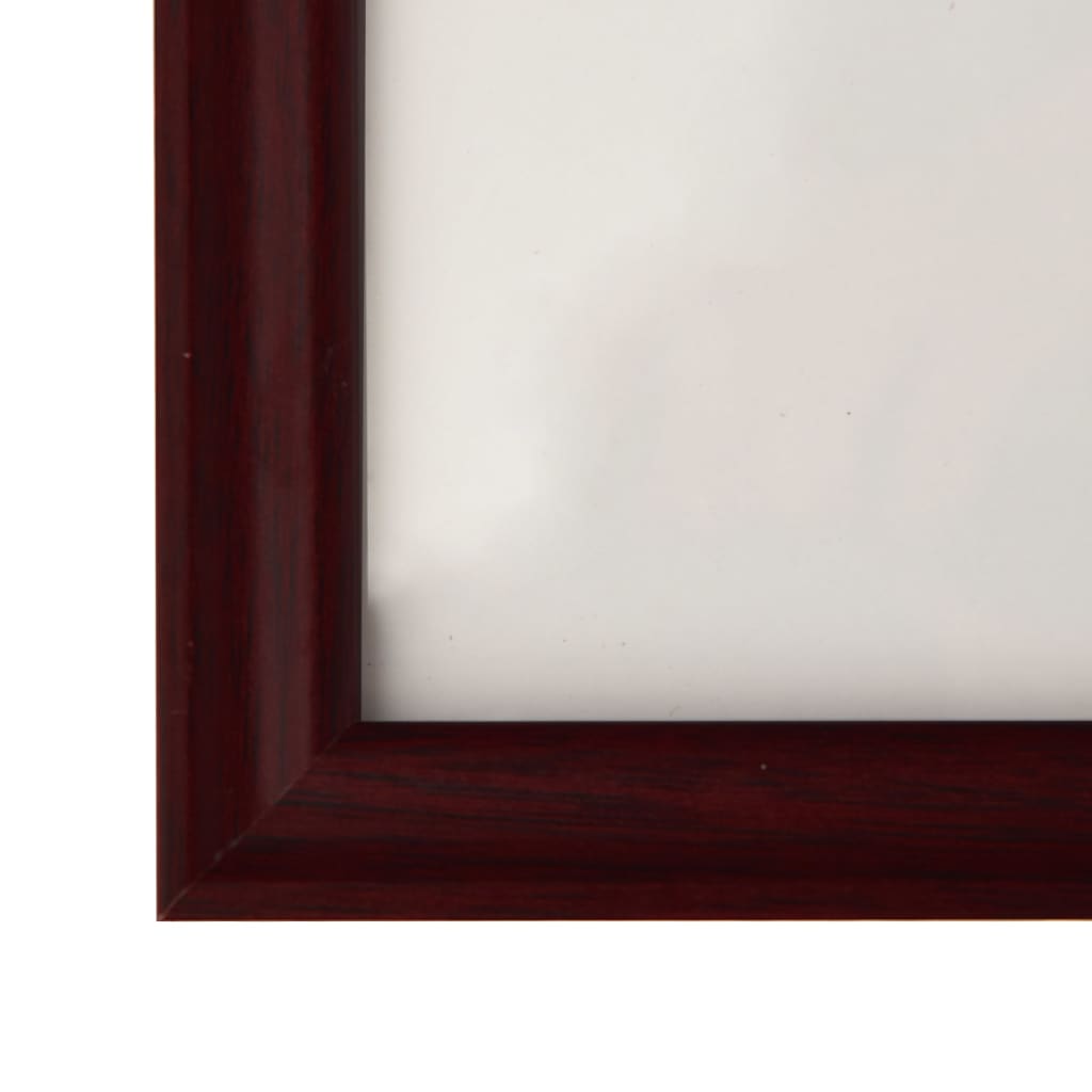 vidaXL Photo Frames Collage 3 pcs for Wall or Table Dark Red 59.4x84 cm