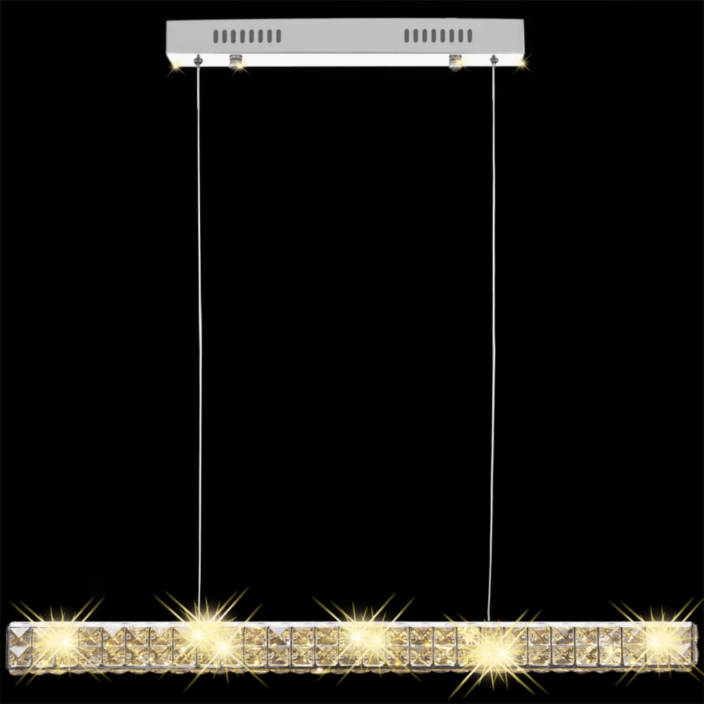 Long-Strip LED Crystal Pendant Lamp 10 W