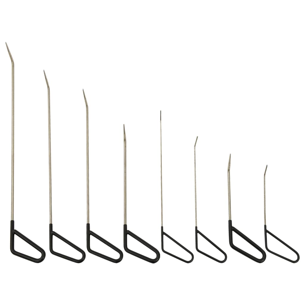 vidaXL 8 Piece Dent Repair Hook Rods Stainless Steel