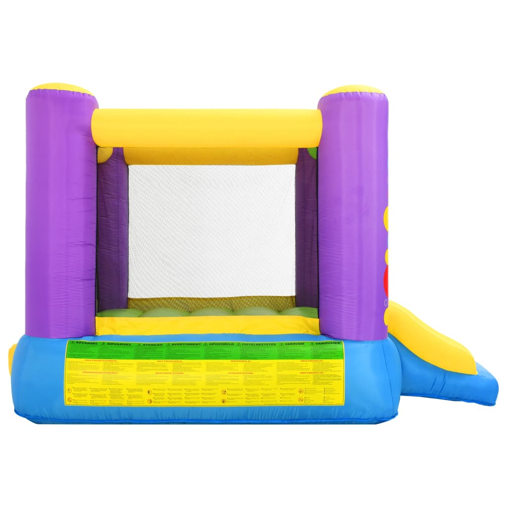 Happy Hop Inflatable Bouncer with Slide 260x210x160 cm PVC