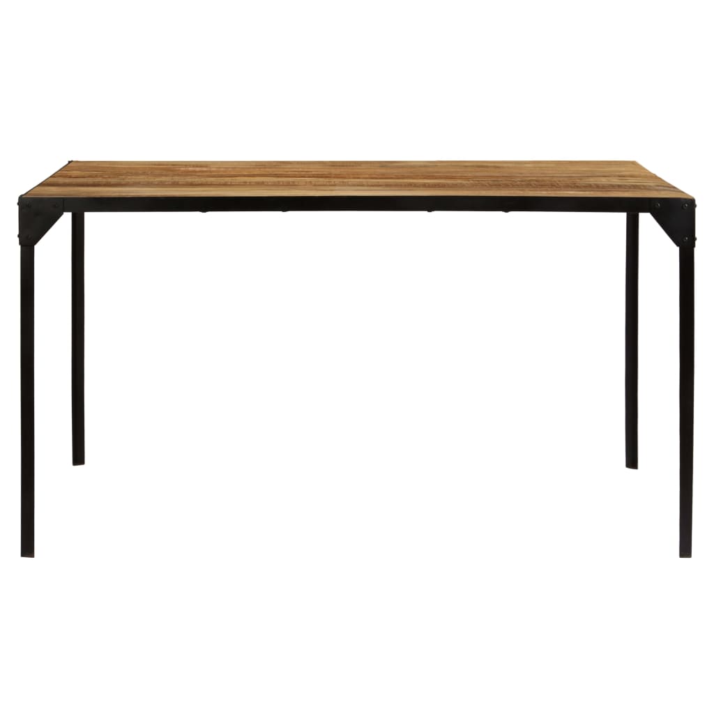 vidaXL Dining Table 140x140x76 cm Solid Mango Wood