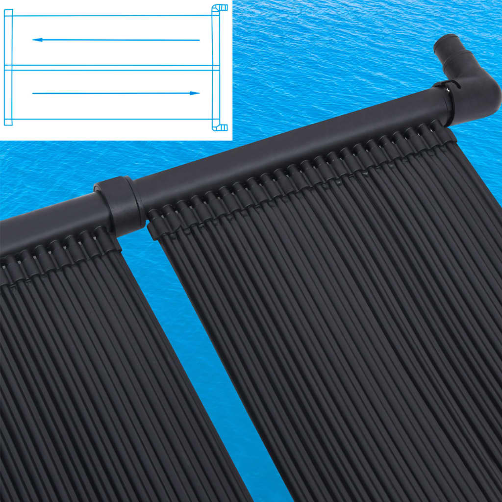 vidaXL Solar Pool Heater Panel 6 pcs 80x310 cm