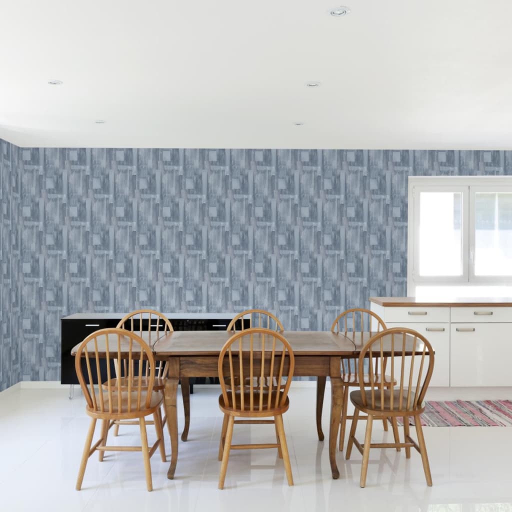 DUTCH WALLCOVERINGS Wallpaper Wood Grey