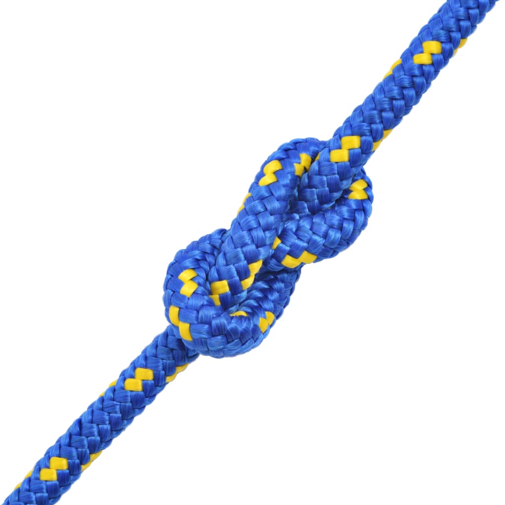 vidaXL Marine Rope Polypropylene 18 mm 50 m Blue