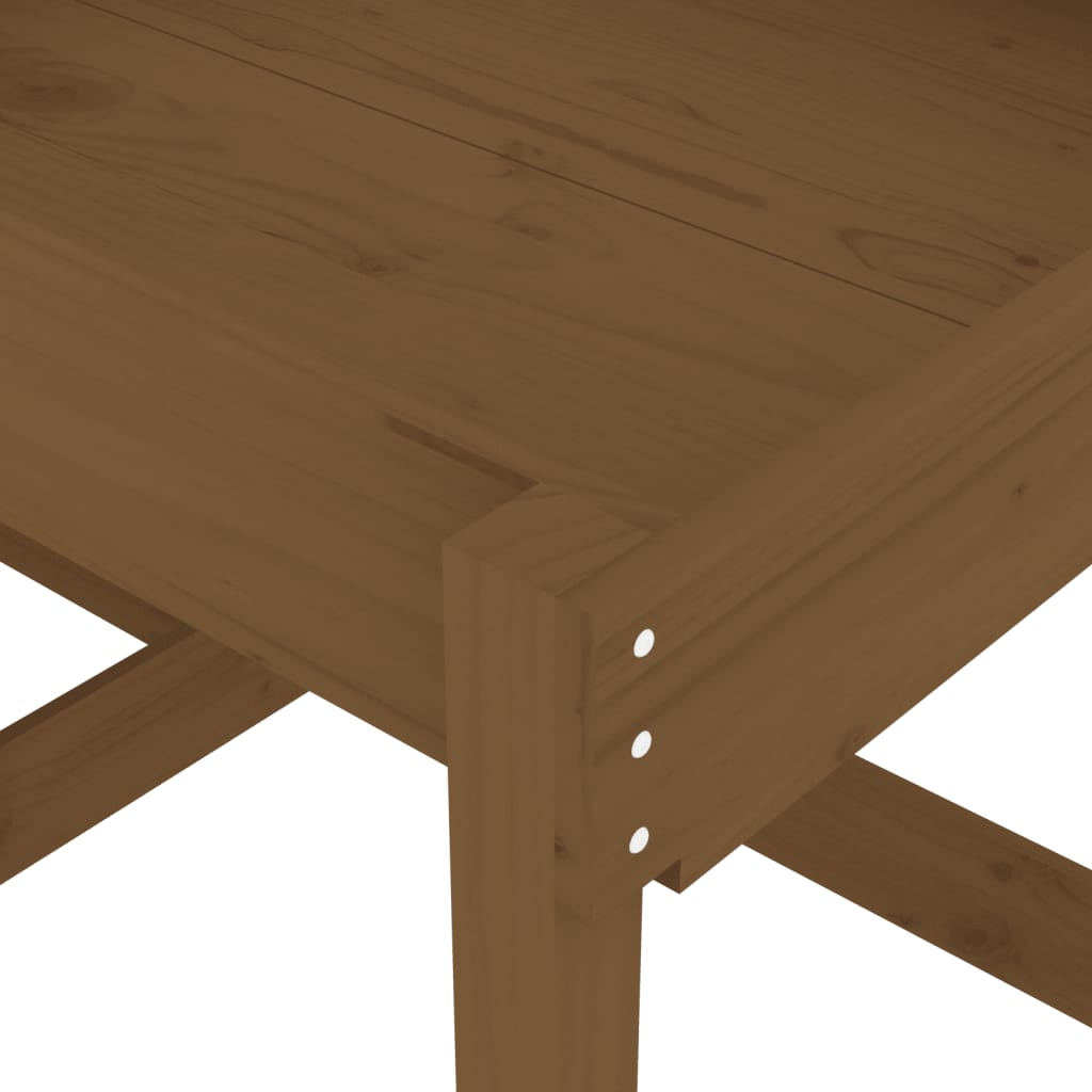 vidaXL Sand Tables 2 pcs Honey Brown Solid Wood Pine