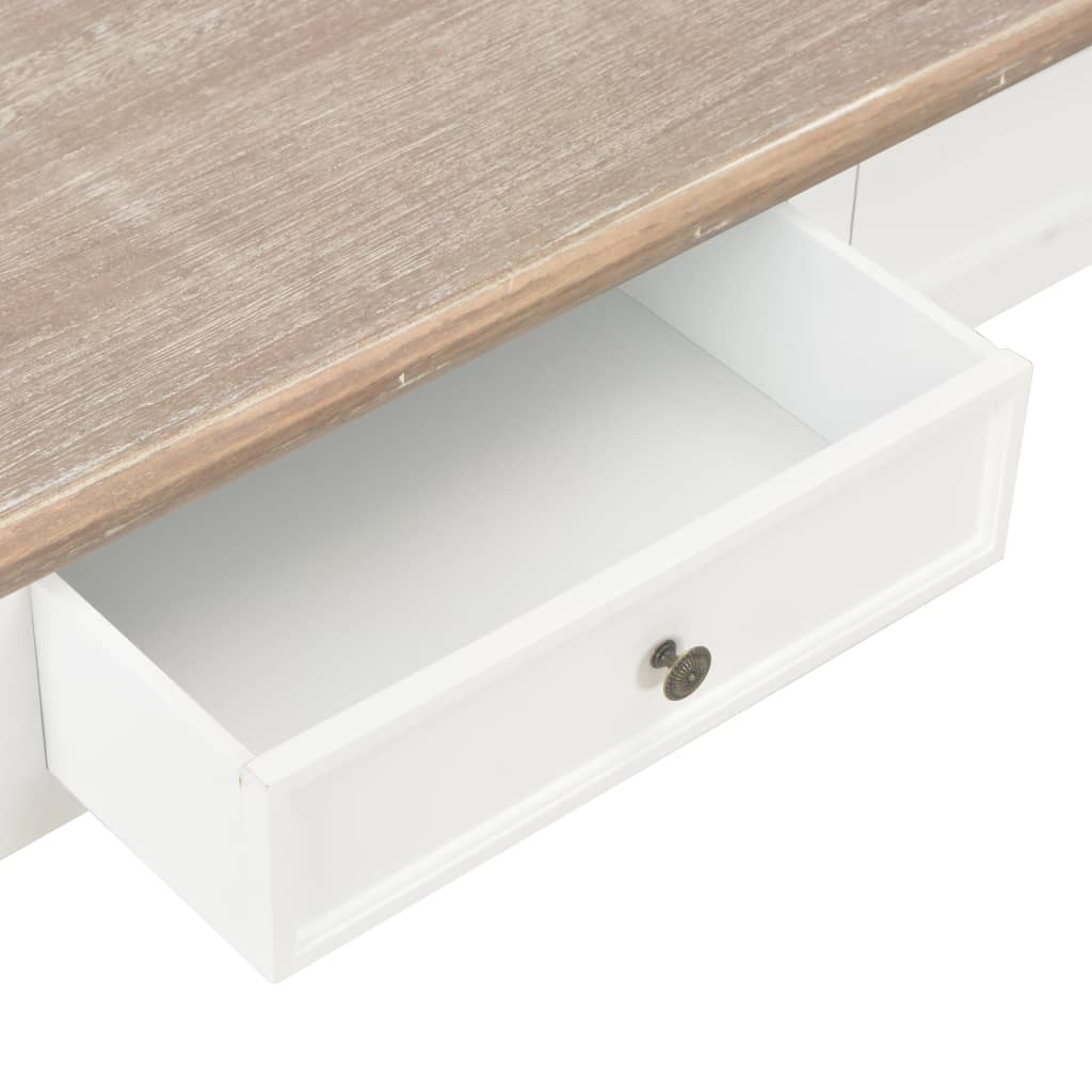 vidaXL Coffee Table White 100x55x45 cm Wood