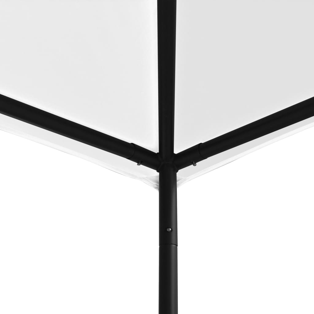 vidaXL Gazebo 4x4x3 m White 180 g/m²