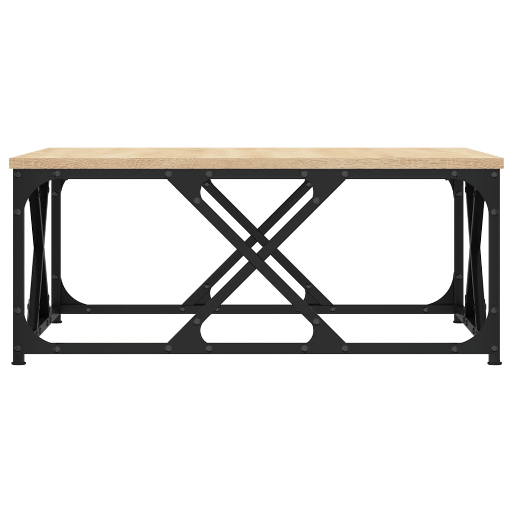 vidaXL Coffee Table Sonoma Oak 70x70x30 cm Engineered Wood