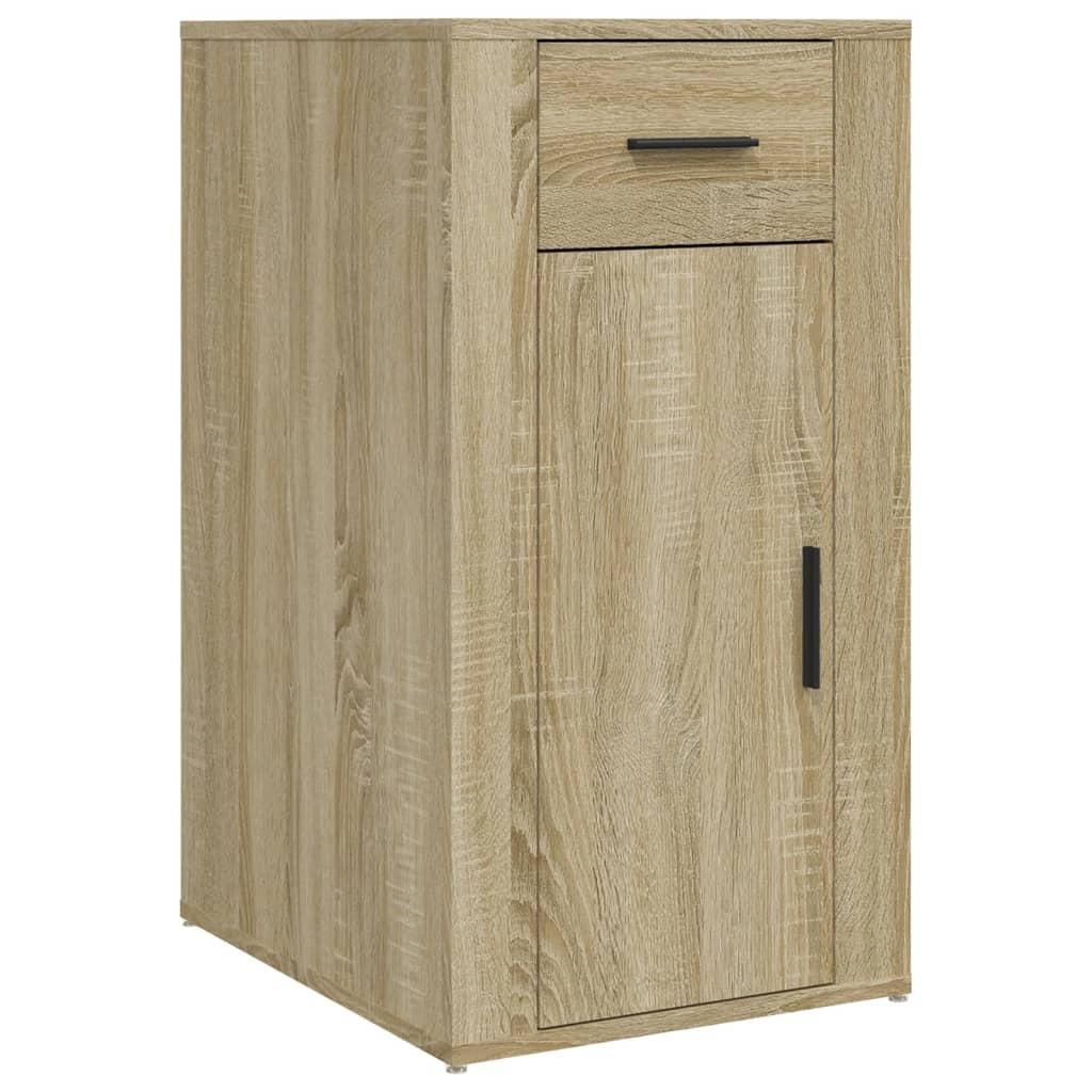 vidaXL Desk Cabinet Sonoma Oak 40x49x75 cm Engineered Wood