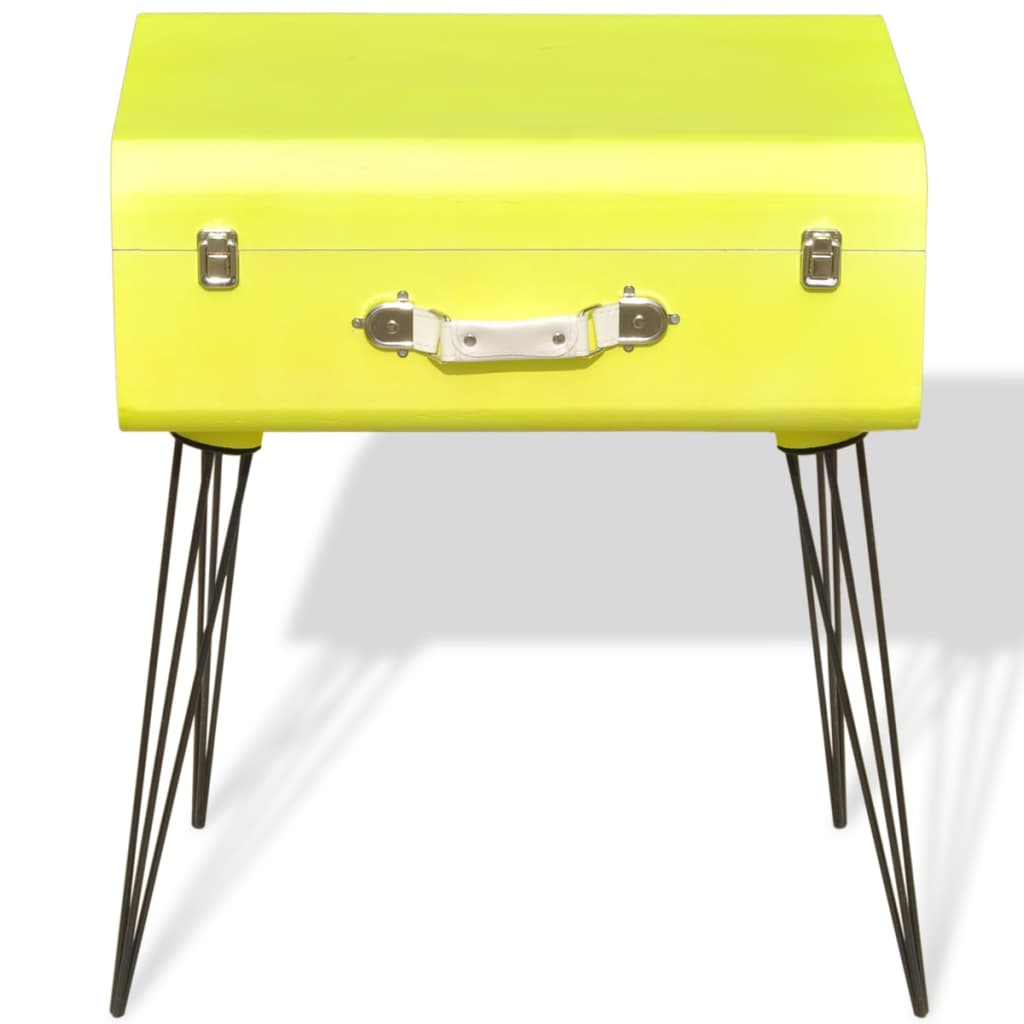 vidaXL Side Cabinet 49.5x36x60 cm Yellow