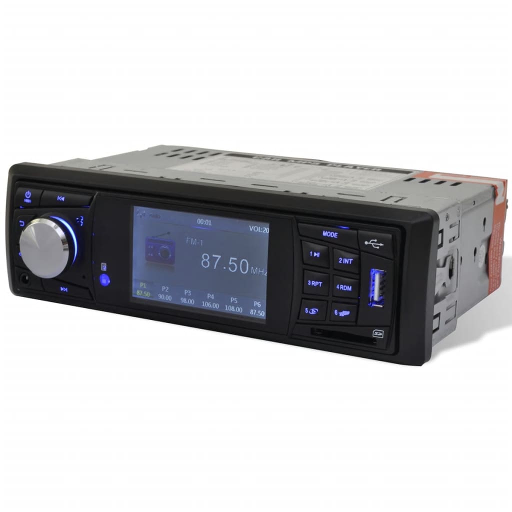 Car Stereo 1 DIN MP3 MP5 FM Radio Media Player with 3 Inch HD Screen